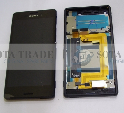 Display LCD & Touchscreen DS Sony Xperia M4 Aqua Dual E2312/ E2333 (Black), 124TUL0015A original