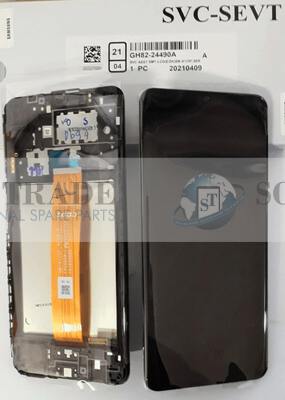 LCD Display & Touchscreen Samsung Galaxy SM-A125 (A12 2020) Black, GH82-24490A original