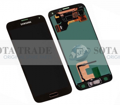 LCD Display & Touchscreen Samsung SM-G900F Galaxy S5 (Black), GH97-15959B original