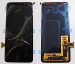 LCD Display & Touchscreen Samsung Galaxy A8 SM-A530 (2018) Black, GH97-21406A original