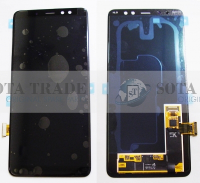 LCD Display & Touchscreen Samsung Galaxy A8 Plus SM-A730 (2018) Black, GH97-21534A original